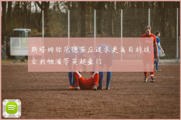斯塔姆称范德芬应追求更高目标适合利物浦等英超豪门